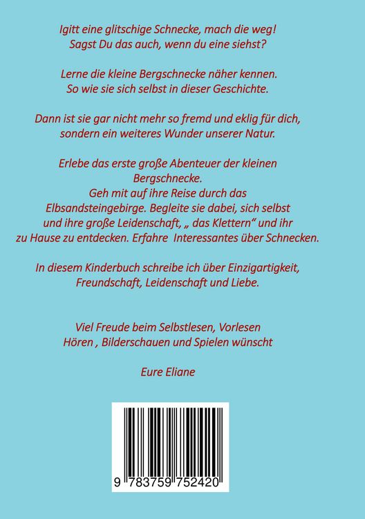 Produktbild: Die Abenteuer der kleinen Bergschnecke