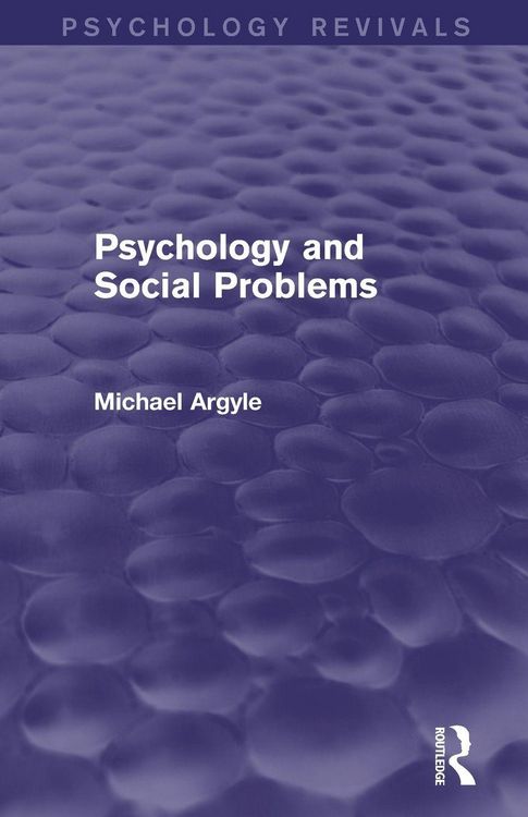 Produktbild: Psychology and Social Problems (Psychology Revivals)