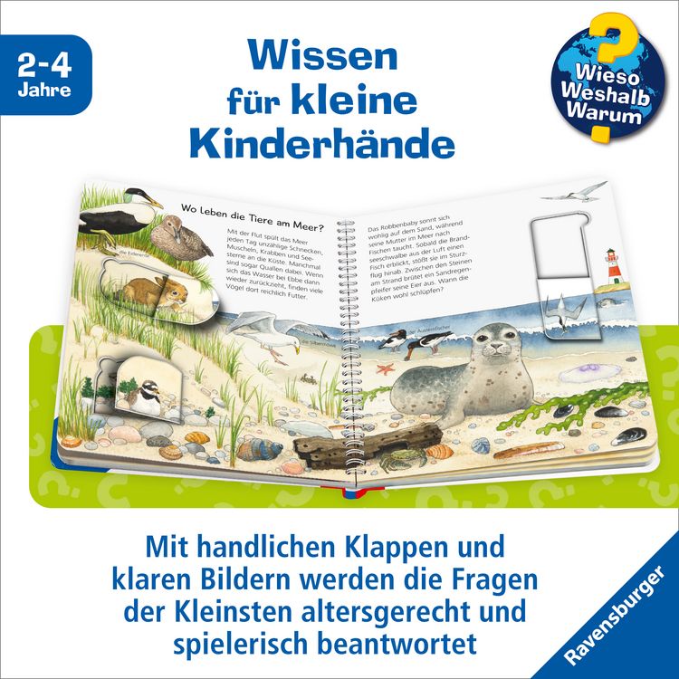 Produktbild: Wieso? Weshalb? Warum? junior (2-4 J.), Band 33 - Tiere bei uns