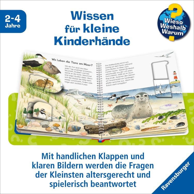 Produktbild: Wieso? Weshalb? Warum? junior, Band 33 - Tiere bei uns