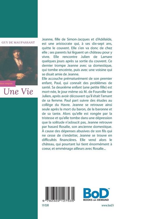 Produktbild: Une vie