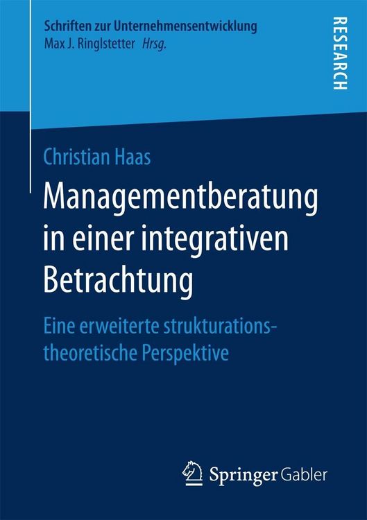 Produktbild: Managementberatung in einer integrativen Betrachtung