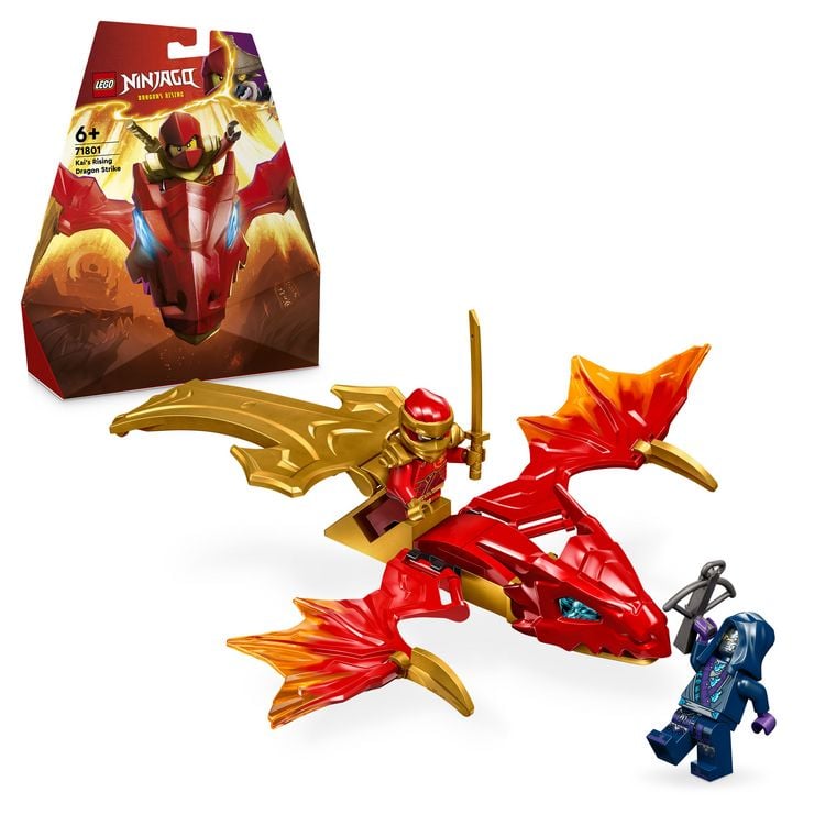 Bild vom Artikel LEGO NINJAGO 71801 Kais Drachengleiter, Ninja-Set mit Drachen-Spielzeug vom Autor 