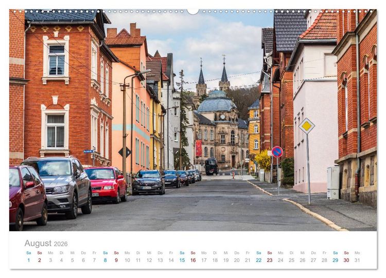 Produktbild: Sonneberg - Spielzeugstadt im Th&uuml;ringer Wald (Wandkalender 2026 DIN A2 quer), CALVENDO Monatskalender