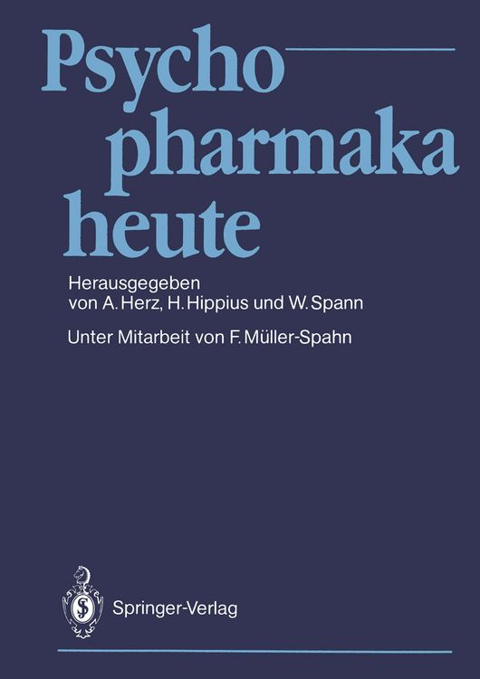 Produktbild: Psychopharmaka heute
