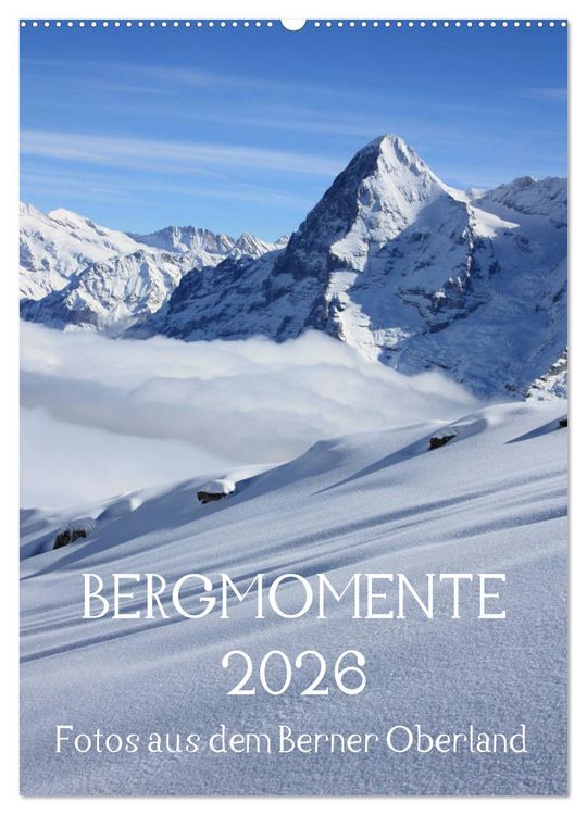Produktbild: Bergmomente (Wandkalender 2026 DIN A2 hoch), CALVENDO Monatskalender