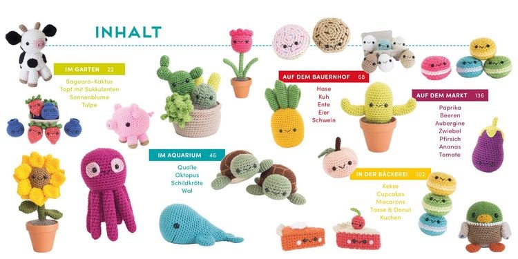 Produktbild: Meine kunterbunte Amigurumi-Welt &ndash; super einfach 25 niedliche Figuren h&auml;keln