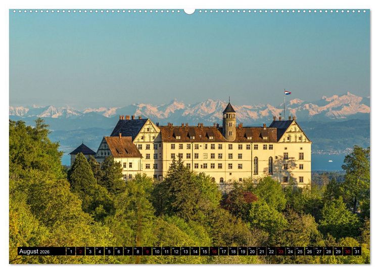 Produktbild: Herbst rund um den Bodensee (Wandkalender 2026 DIN A2 quer), CALVENDO Monatskalender
