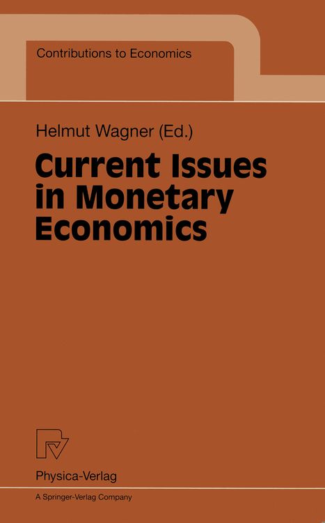 Produktbild: Current Issues in Monetary Economics