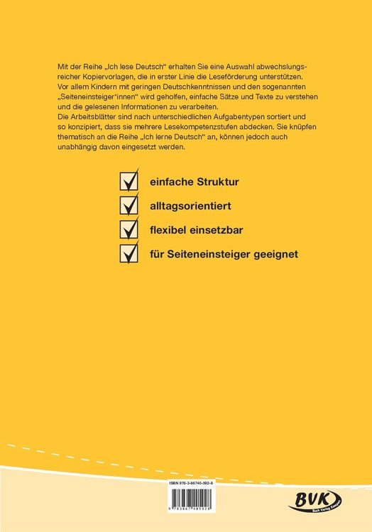 Produktbild: Ich lese Deutsch Band 4