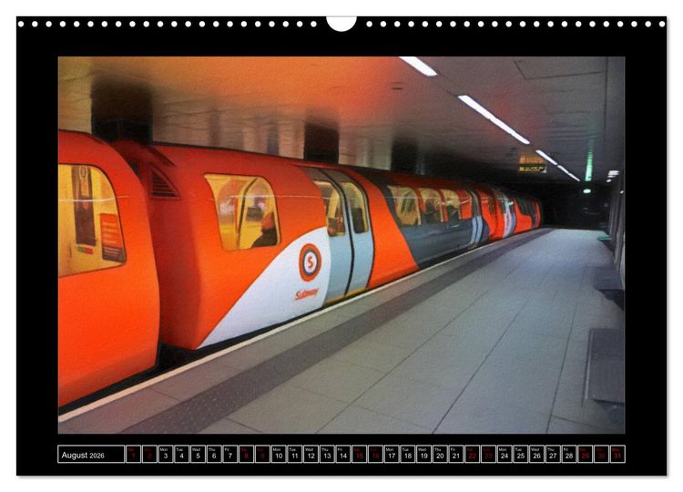 Produktbild: Glasgow (Wall Calendar 2026 DIN A3 landscape), CALVENDO 12 Month Wall Calendar