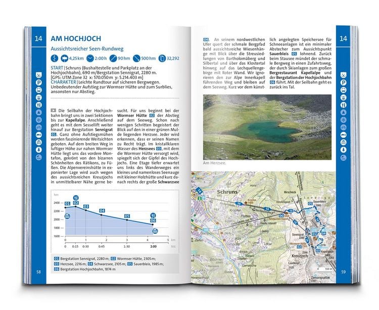 Produktbild: KOMPASS Wanderf&uuml;hrer Montafon, Arlberg, Silvretta, 60 Touren mit Extra-Tourenkarte