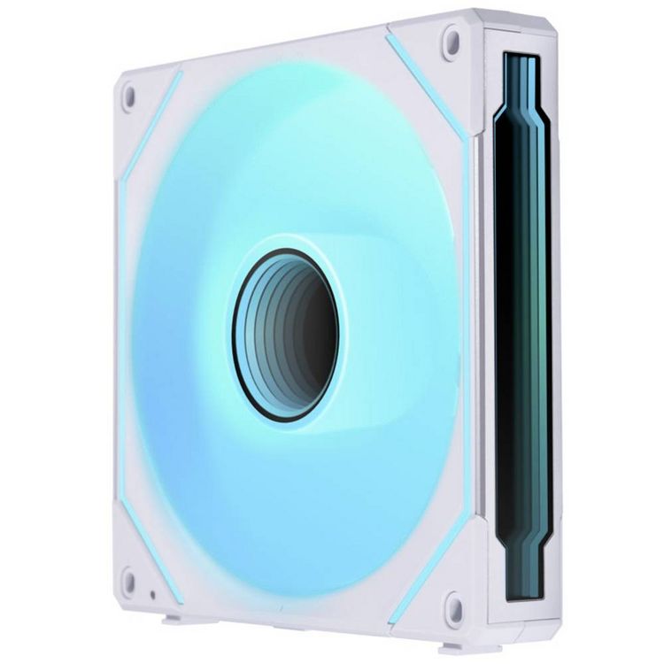 Produktbild: Lian Li Lian Li UNI FAN SL-INF 140 ARGB Reverse Blade PWM L&uuml;fter - 140mm, wei&szlig; PC-Geh&auml;use-L&uuml;fter (B x H x T) 140 x 142 x 25 mm