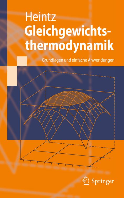 Produktbild: Gleichgewichtsthermodynamik