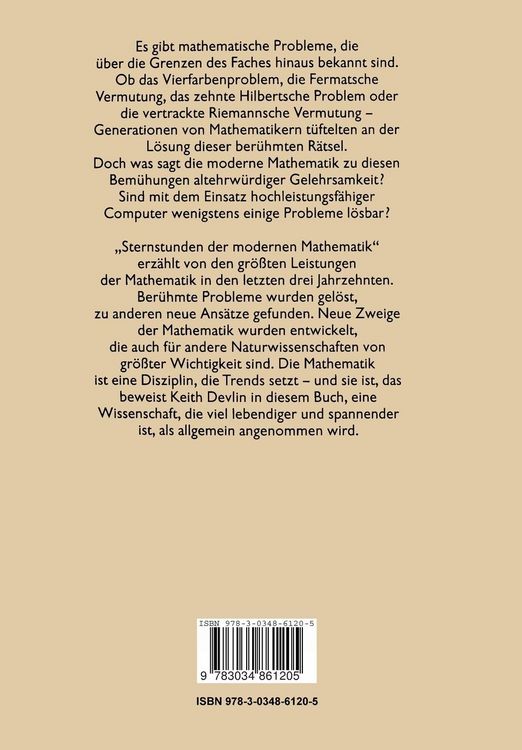 Produktbild: Sternstunden der Modernen Mathematik
