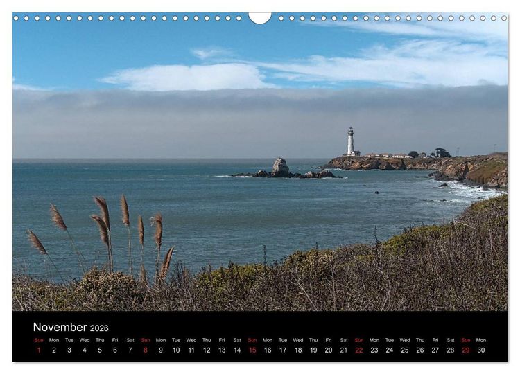Produktbild: California Coasline (Wall Calendar 2026 DIN A3 landscape), CALVENDO 12 Month Wall Calendar