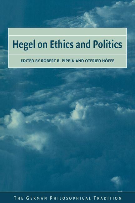 Produktbild: Hegel on Ethics and Politics