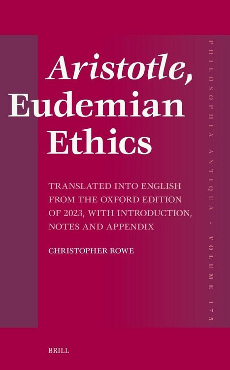 Produktbild: Aristotle, Eudemian Ethics