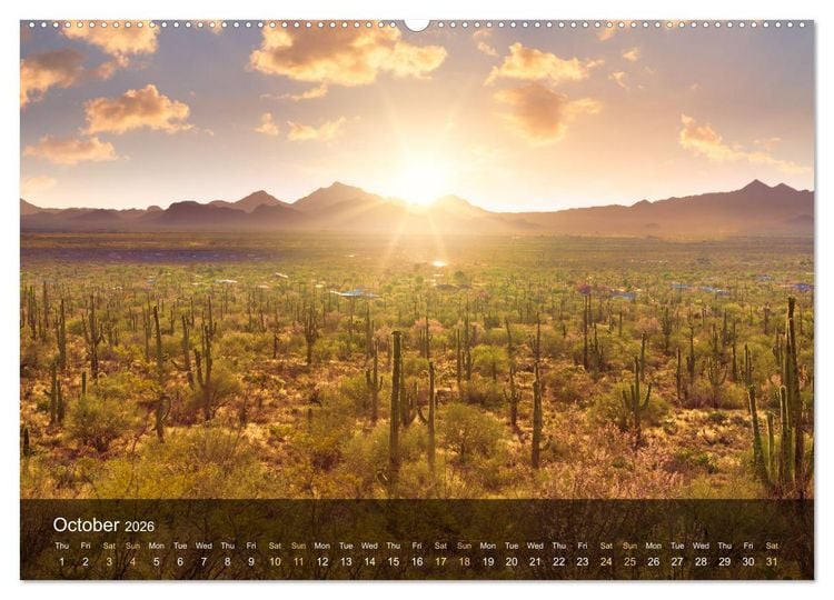Produktbild: USA the wonderful Southwest (Wall Calendar 2026 DIN A2 landscape), CALVENDO 12 Month Wall Calendar