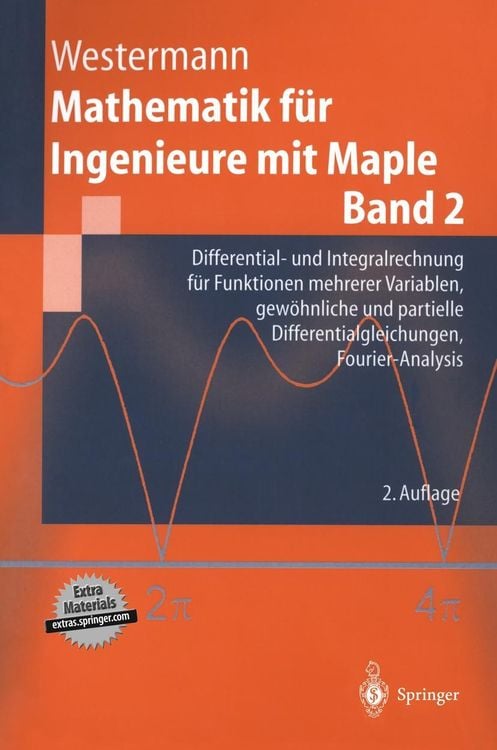 Produktbild: Mathematik für Ingenieure mit Maple