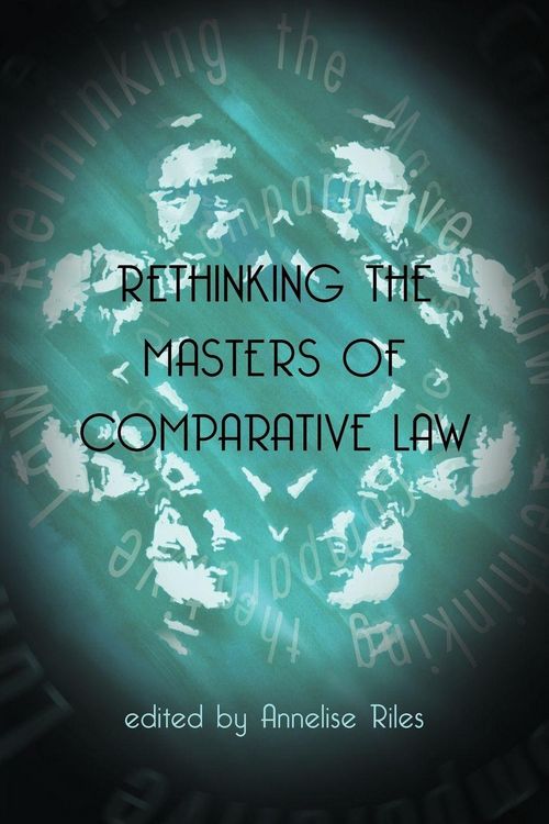 Produktbild: Rethinking the Masters of Comparative Law