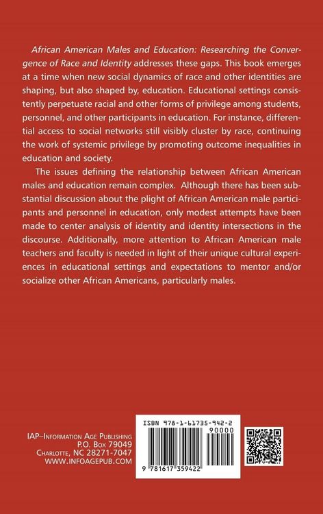 Produktbild: African American Males and Education