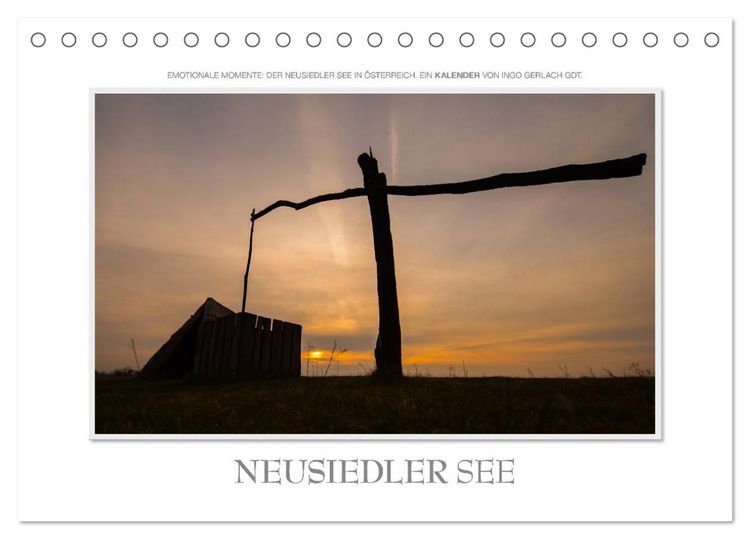 Produktbild: Neusiedler See / CH-Version (Tischkalender 2026 DIN A5 quer), CALVENDO Monatskalender