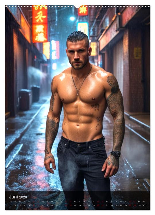 Produktbild: Tattoo Kings (Wandkalender 2026 DIN A2 hoch), CALVENDO Monatskalender