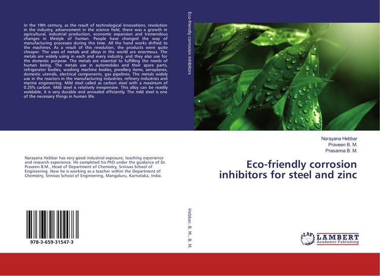 Produktbild: Eco-friendly corrosion inhibitors for steel and zinc