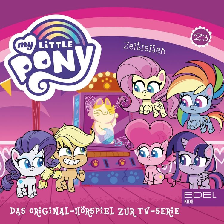 Produktbild: Folge 23: Zeitreisen / Apfelsaft f&uuml;r alle Ponys (Das Original-H&ouml;rspiel zur TV-Serie)