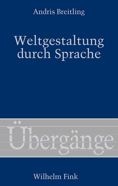 Produktbild: Weltgestaltung durch Sprache