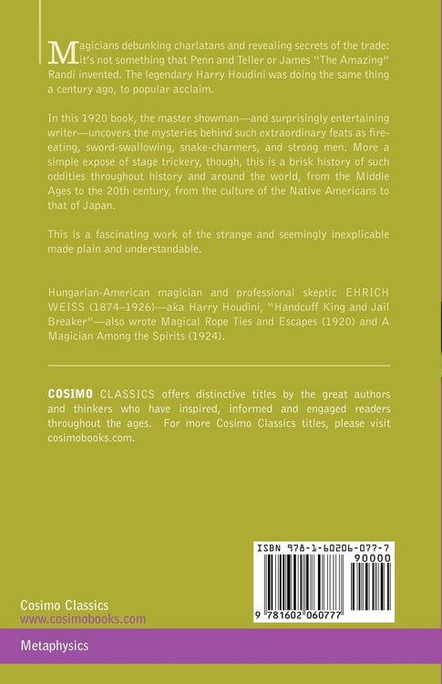 Produktbild: Miracle Mongers and Their Methods