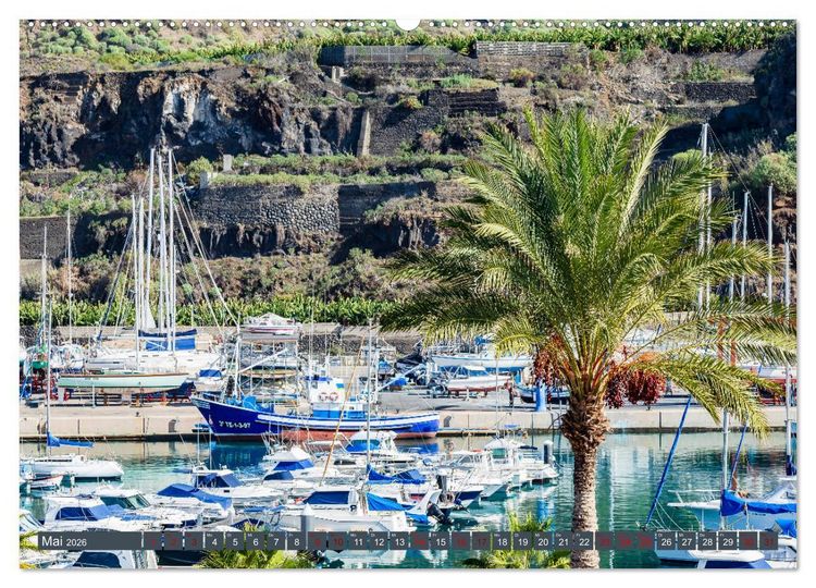 Produktbild: La Palma - Gr&uuml;ne Trauminsel im Atlantik (Wandkalender 2026 DIN A2 quer), CALVENDO Monatskalender