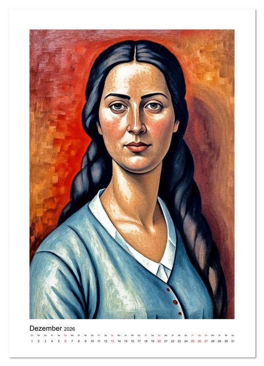 Produktbild: Expressionistische Ans&auml;tze in der Kunst der Moderne (hochwertiger Premium Wandkalender 2026 DIN A2 hoch), Kunstdruck in Hochglanz
