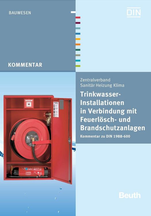 Produktbild: Trinkwasser-Installationen in Verbindung mit Feuerl&ouml;sch- und Brandschutzanlagen