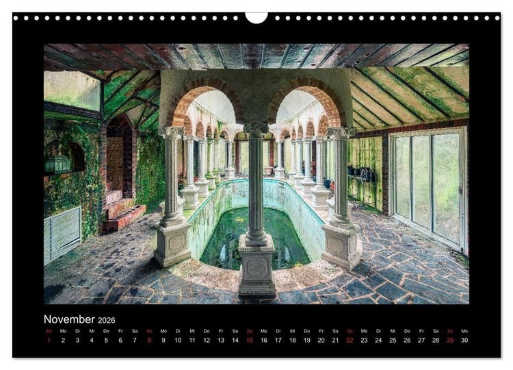 Produktbild: Die Sch&ouml;nheit des Verfalls - Lost Places (Wandkalender 2026 DIN A3 quer), CALVENDO Monatskalender