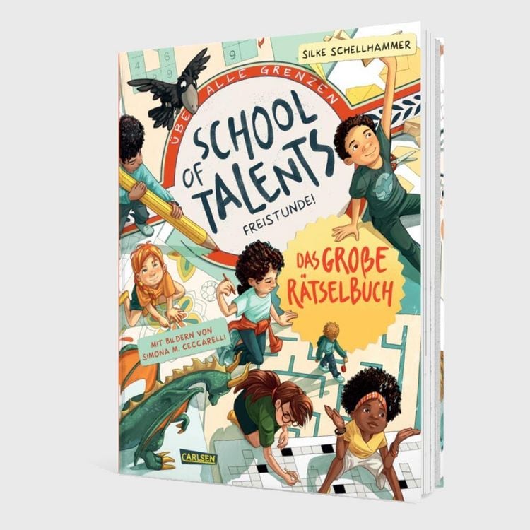 Produktbild: School of Talents: Freistunde - Das gro&szlig;e R&auml;tselbuch