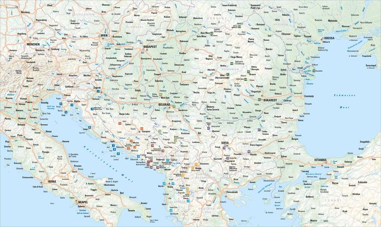 Produktbild: Highlights Balkan