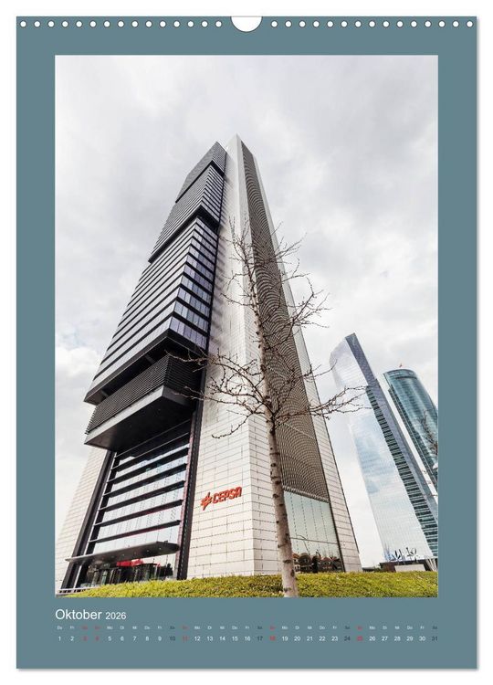 Produktbild: High-Tech-Architektur (Wandkalender 2026 DIN A3 hoch), CALVENDO Monatskalender