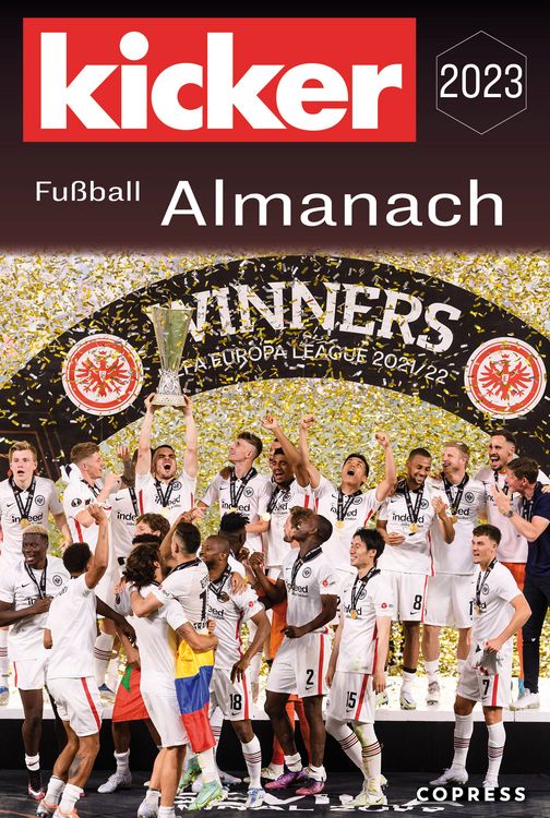 Produktbild: Kicker Fu&szlig;ball Almanach 2023