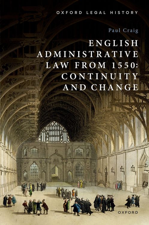 Produktbild: English Administrative Law from 1550