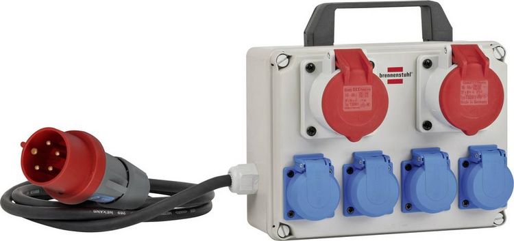 Produktbild: Brennenstuhl CEE Stromverteiler 1153650 400 V 16 A