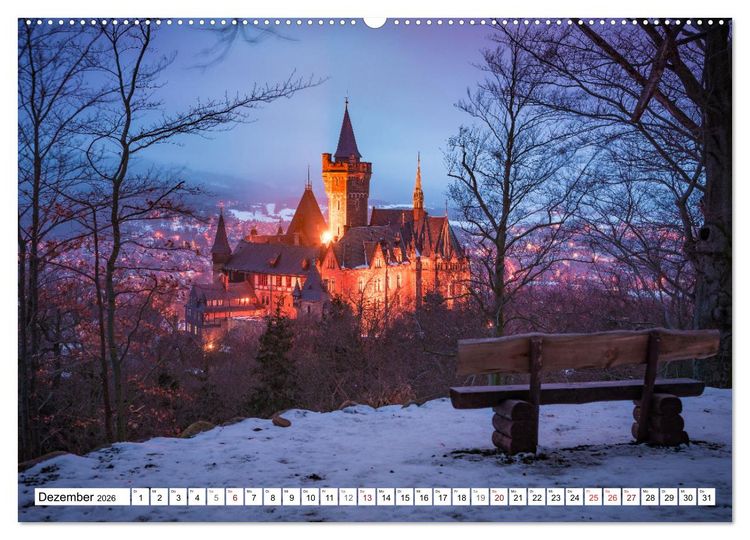 Produktbild: Sachsen-Anhalt - Meine vielf&auml;ltige Heimat (hochwertiger Premium Wandkalender 2026 DIN A2 quer), Kunstdruck in Hochglanz