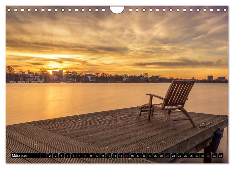 Produktbild: Stege zum Tr&auml;umen (Wandkalender 2026 DIN A4 quer), CALVENDO Monatskalender