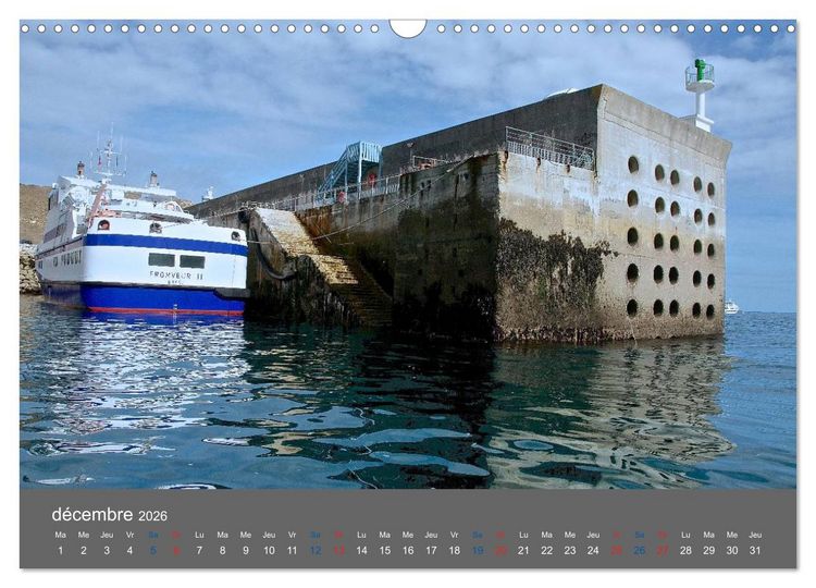 Produktbild: COULEURS d'OUESSANT (Calendrier mural 2026 DIN A3 vertical), CALVENDO calendrier mensuel