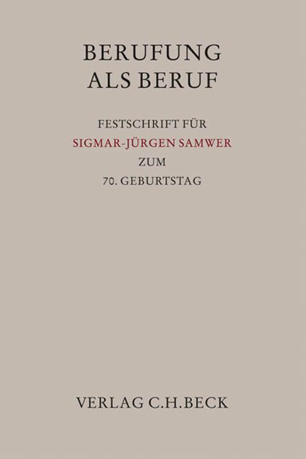 Produktbild: Berufung als Beruf