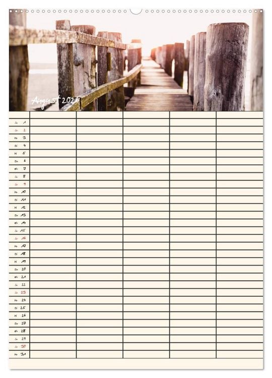 Produktbild: Noch mehr F&ouml;hrweh Familienplaner (hochwertiger Premium Wandkalender 2026 DIN A2 hoch), Kunstdruck in Hochglanz