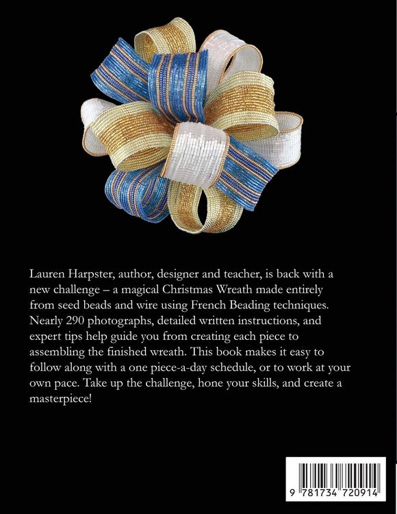 Produktbild: French Beaded Christmas Wreath