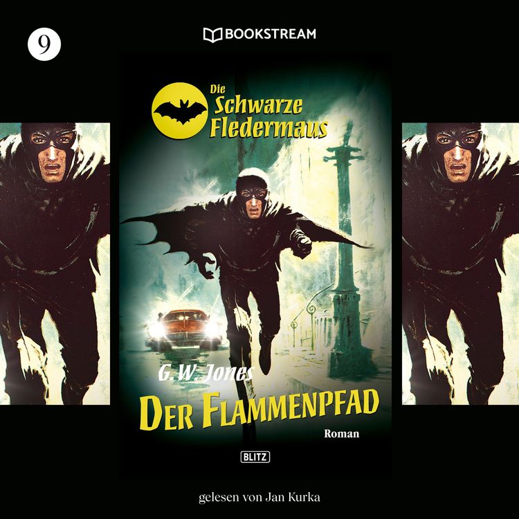 Produktbild: Die Schwarze Fledermaus, Folge 9: Der Flammenpfad