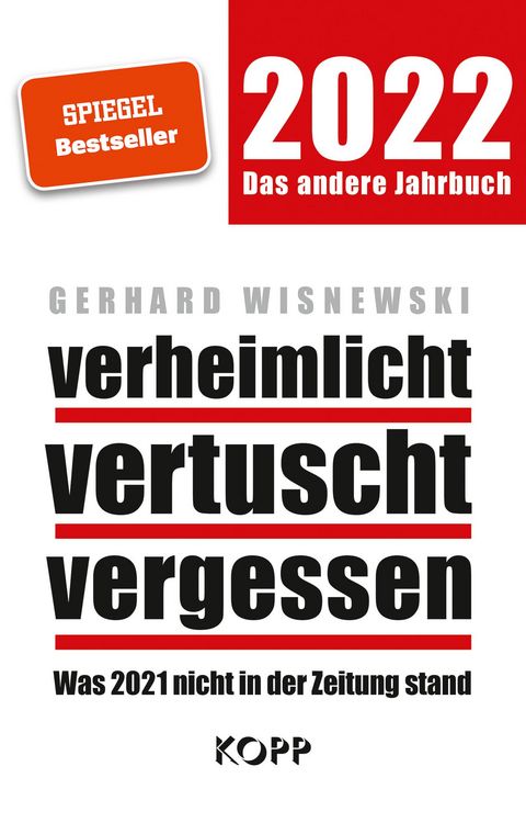 Produktbild: Verheimlicht - vertuscht - vergessen 2022